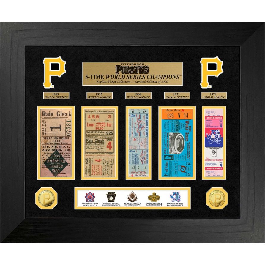 Philadelphia Phillies World Series Deluxe Gold Coin & Ticket Collection