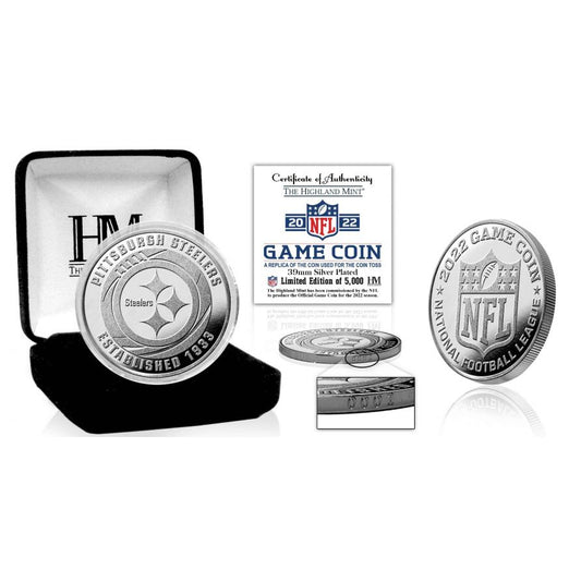 Pittsburgh Steelers 2022 Silver Game Coin