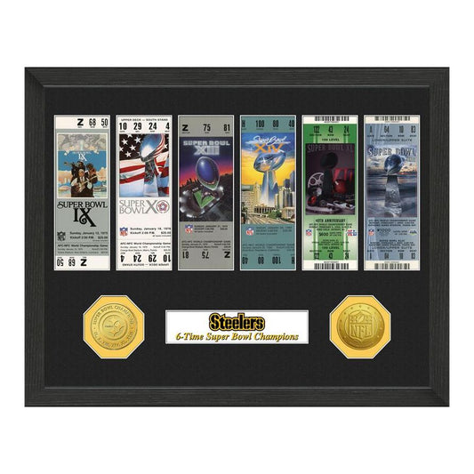 Pittsburgh Steelers Super Bowl Championship Ticket Collection